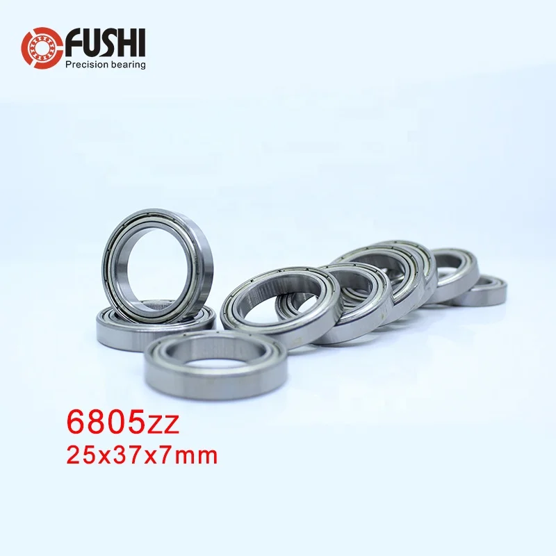 6805ZZ Bearing 25 x 37 x 7 mm Metric Quality Bearings
