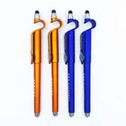 Advertising Stylus Phone holder Gel Pen Custom Logo Plastic Touch Screen Gel ink Pen