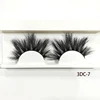 Best price hot sell 25mm 3d mink eyelashes with custom box