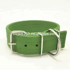 Eco-friendly Pet Custom Luxury Personalized Logo Adjustable Nylon Pet Dog Collars
