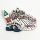 Venezia promotional gift World City Custom resin Tourist Souvenir 3d fridge magnet