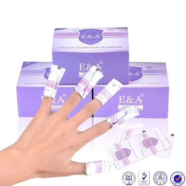 30 Pcs / lots Nail Art Gel Polish Lacquer Easy Remover Foil Wraps Magic UV Remover Nails Care Tools without retail box