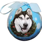 Christmas tree decoration color foam customized Christmas ball with light
