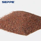 Abrasive garnet grits for waterjet cutting