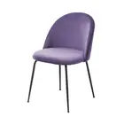 Luxury Modern Velvet purple Accent Chair Designer For Living Room Chair,Leisure Chair Modern Design