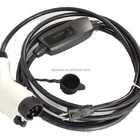 Dostar Portable EV Charging Mode 2 J1772 type 1 ev plug 16a EVSE with 14 - 50 Plug