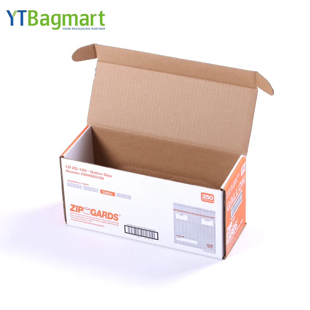 Hochwertige A4 Abmessungen Verpackung Papier Karton Klapp Papier Box