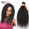 Unprocessed Virgin Hair Indian Kinky Straight Hair Weave From China