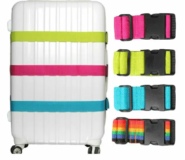 Custom Luggage Belt,airport Luggage Strap  Belt,polyester Luggage Belt 