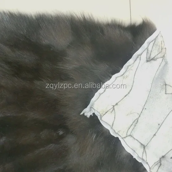 2016 high quality real fox fur pelt blanket/fox fur skin plate