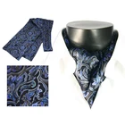Fashion Paisley Cravat Tie Ascot For Men