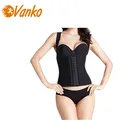 Latex Sport wearing body shaper neoprene adjustable women Vest free sample waist trainer