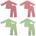 2019 New Arrival Christmas Baby Clothing Stripe T shirt And Long Pant
