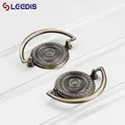 Antique Knob LEEDIS Fancy Classical Decorative Antique Brass Zinc Alloy Furniture Cabinet Knob Handle