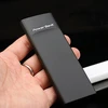 3600mAh Houny power bank portable slim power bank for smartphone USB universal port battery pack - Black