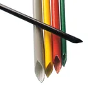Flexible 4KV Silicone Rubber Braided Fiberglass Sleeve