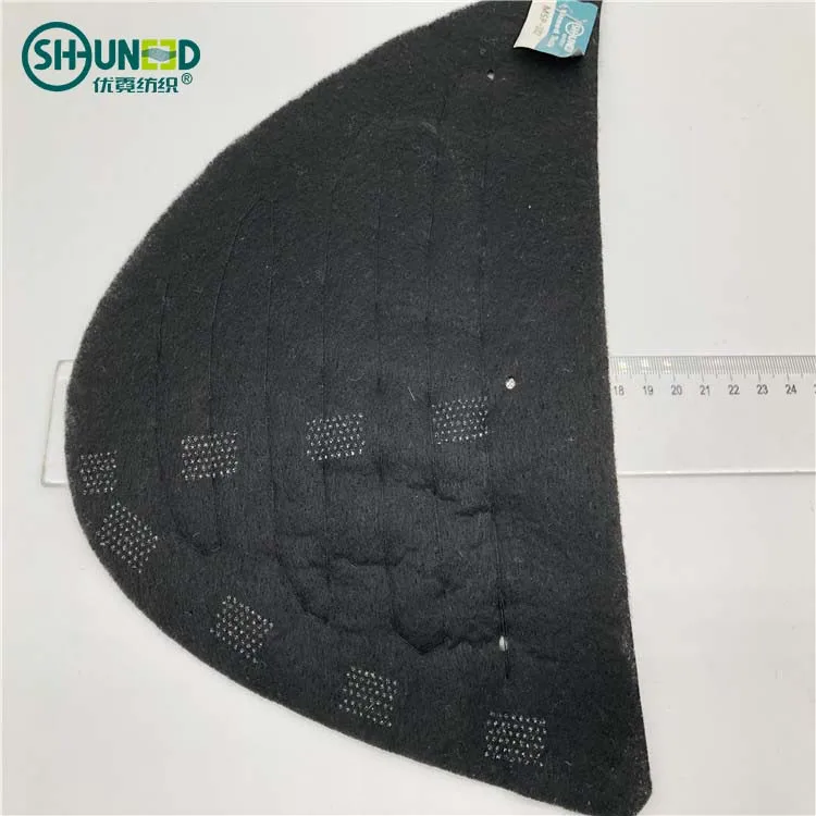 Good quality 100% cotton imported from Mexico shoulder pads for men jacket suit Sewing shoulder pads for men suits