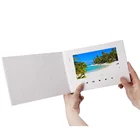 OEM Video Brochure 2.4" 4.3" 5" 7" 10.1"LCD Screen Digital Photo Frame Video Greeting Card for vip customer