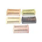FQ brand engraved double side comb wooden personalized hair sandalwood beard comb