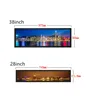 ultra wide stretched bar lcd monitor digital signage advertising display lcd monitor