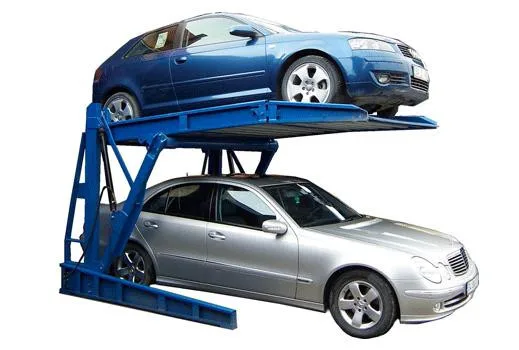 2015 high quality parking lift double car garage parking lift car parking equipment two level car parking equipment
