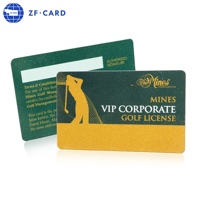 plastic loyalty card