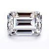 Emerald Cut 9x7mm 2.5carat Clear White VVS Moissanite Loose Diamond For Ring Setting.