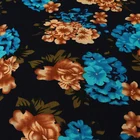 2019 New design dubai black gabardine custom jersey knit mattress fabric printed