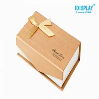 high-end custom logo luxury paper jewelry gift box cardboard