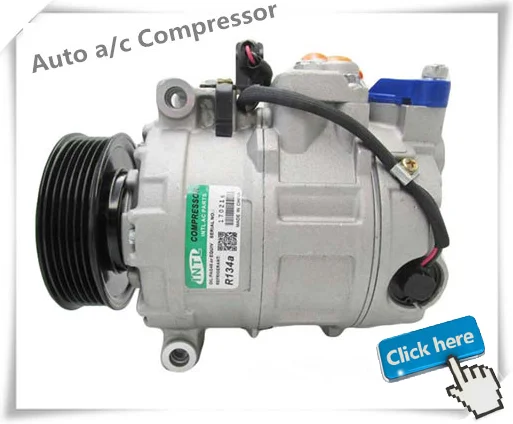 VS16 Car AC compressor for Ford Transit Bus 2.4 TDCi 6C1119D629BD 6C1119D629BC