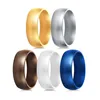 Silicone wedding ring alternatives for athletes and the physically active Silicone wedding ring for men