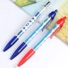 Cheap Promotion Plastic Banner Pen Advertising Custom Logo Brush Drawing Pen