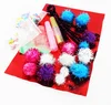 gift and craft, festival celebration glitter pompom ,Fun poms