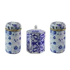Hot selling low MOQ ceramic decorative custom candles jar ceramic scented candles
