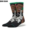 China alibab website custom made bamboo mens cartoon tube sock