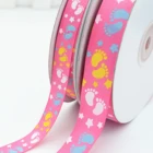 custom one faced grosgrain cartoon printed ribbon