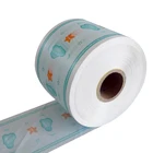 Embossed nonwoven laminated film disposable Baby Diaper / adult diaper diaper raw materials