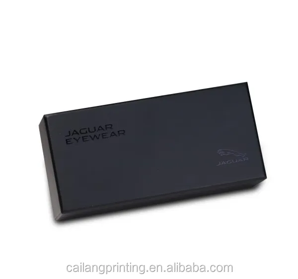 black card box with custom logo luxury gift box packaging watch