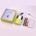 Wholesale MIYA Solid Watercolor Paint Set 4 Colors Packaging Solid Water Color Paint Set 18 Colors Paint