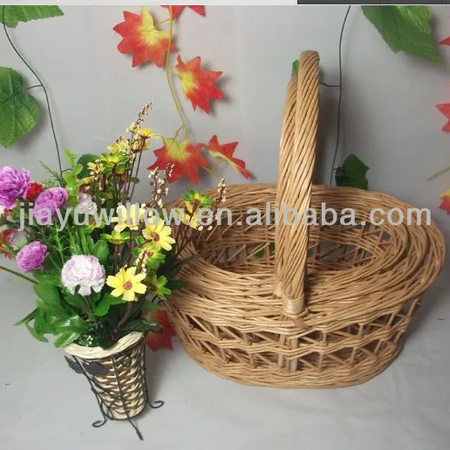 wholesale wicker fruit storage basket gift basket fruit basket