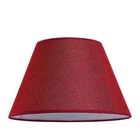 Lamp shade simple red cone linen lampshade