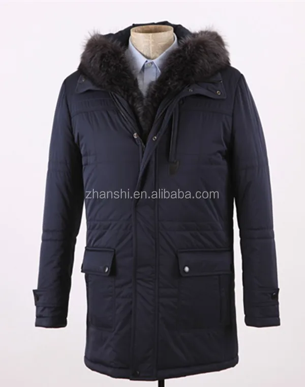 russian style high quality men winter outdoor thick coat with