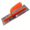 Trade Assurance Construction Bricklayers Carbon Steel Plastering Trowel With Plastic Handle