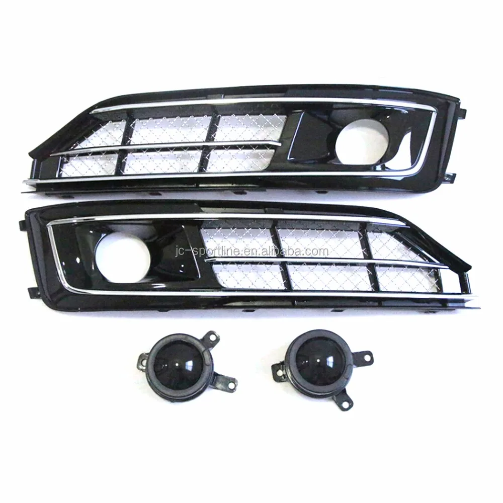 Pcs Set High End Abs A To W Fog Lamp Cover For Audi A