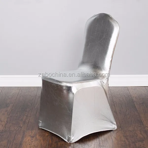 silver chair covers
