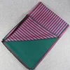 HZW-16878005 pink and green striped paisley promotion pashmina scarves wholesale