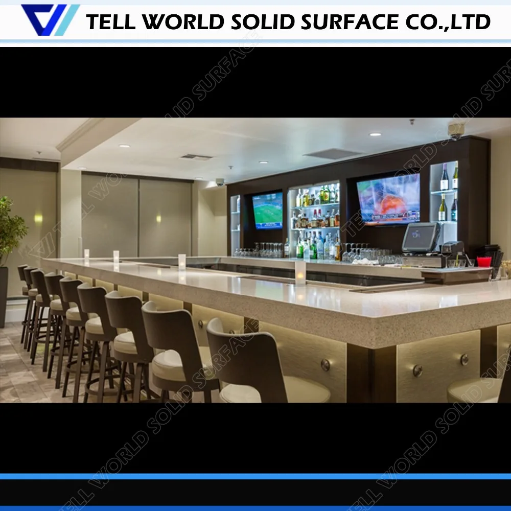 white l shaped modern bar counter /commercial led cafe bar counter white l shaped modern bar counter /commercial led cafe bar counter