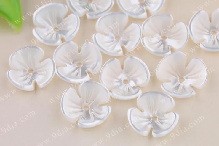 Online Shop Factory Price Big Size Fashion Accessories Mother of Pearl Oyster Carving Rose Flower