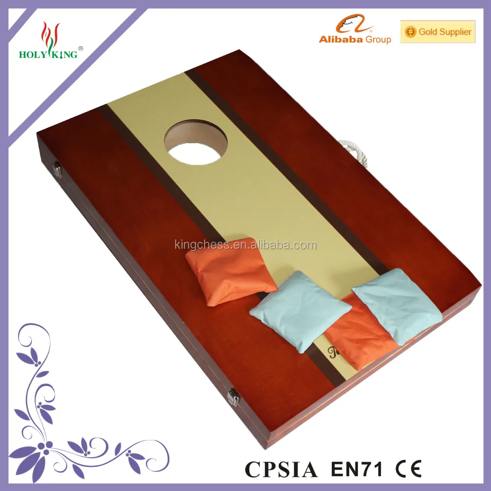 Holz Bean Bag Für Outdoor Spiel Und Garten Spiele Mit Sand Tasche - Buy