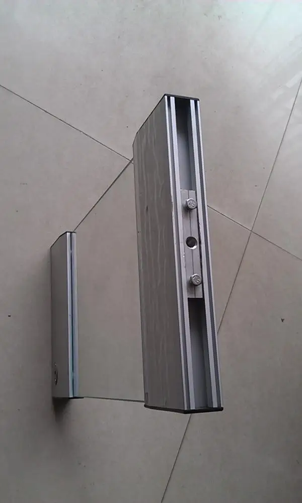 Aluminium Frame Folding Movable Stainless Steel Glass Partition Wall